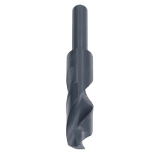 Broca espiral HSS, vástago de 1/2 pulgada, hoja de 21 mm, negro
