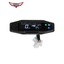Contachilometri digitale LCD universale per motociclette, strumenti, indicatori, contagiri elettrico