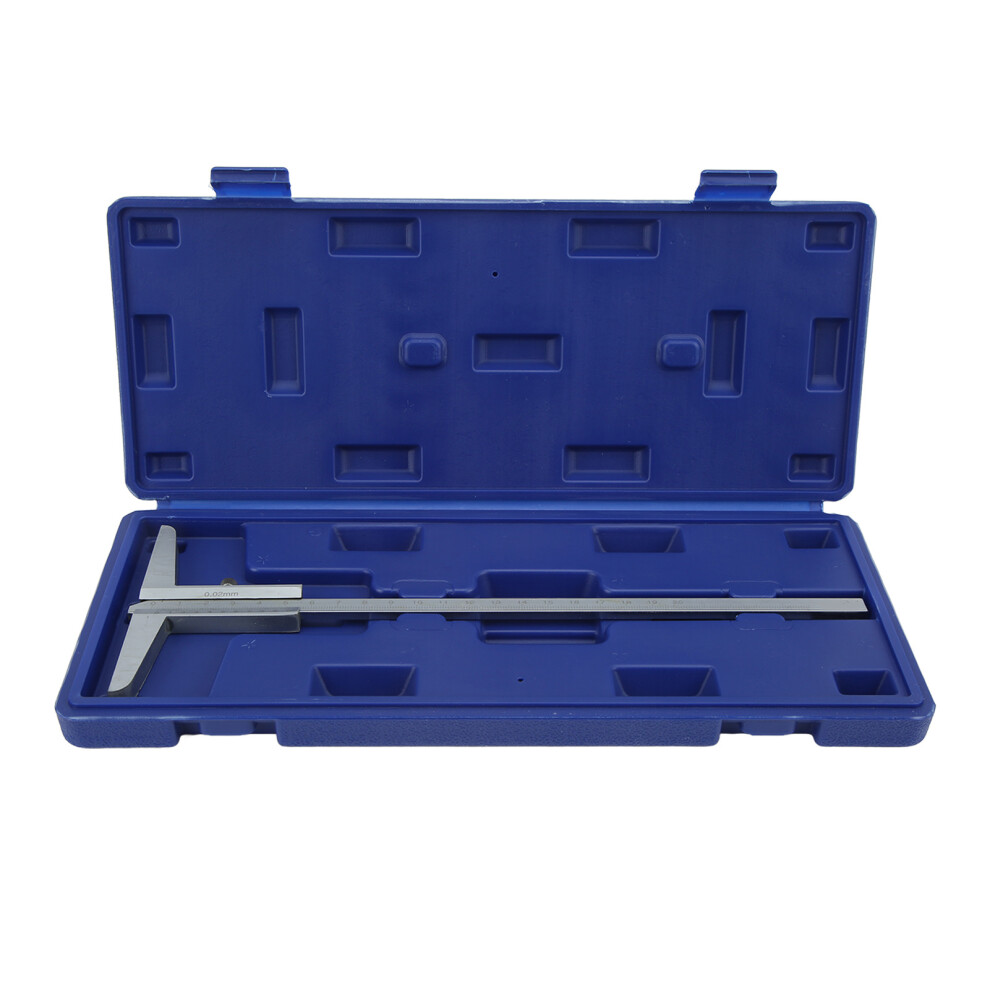 Depth Caliper Aluminum Alloy Material Clear Scale Easy Reading 0Â200Mm/0Â7.9In Range Gauge 8481321797473