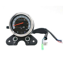 Contachilometri a LED per motocicletta da 12 V, tachimetro, contagiri, misuratore di velocità doppio