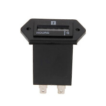 Μηχανικός μετρητής ωρών DC10V-80V Quartz ωρόμετρο για μοτοσικλέτα, σκάφος, αυτοκίνητο~30535