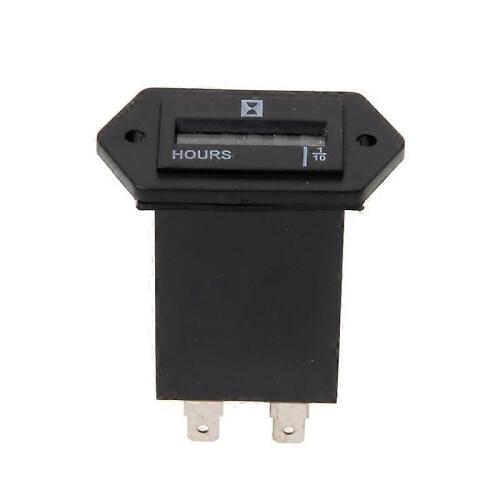 Μηχανικός μετρητής ωρών DC10V-80V Quartz ωρόμετρο για μοτοσικλέτα, σκάφος, αυτοκίνητο~30535