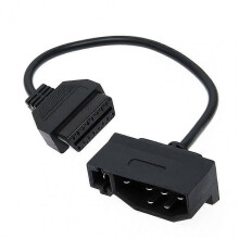 Kontakt för Ford OBD 7-pin OBD1 till OBD2-omvandlarkabeladapter Diagnostisk skanner Autodiagnostik