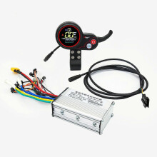 För Sealup Elscooter 36V 48V Borstlös Motorregulator El Mountainbike Hastighetsregulator