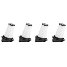 4 st dammsugare för Rowenta ZR005202 filter för Rowenta RH72 X-Pert Easy 160 rengöringsbart filterbyte