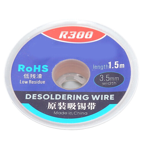 Filo dissaldante in rame 1.5 m x 3.5 mm per PCB