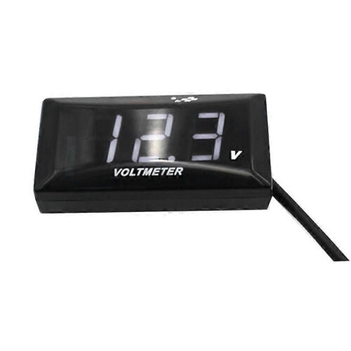 12V-150V Universal Μοτοσικλέτα Σκάφος LED Ψηφιακός Πίνακας Βολτό