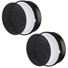 Filtre de remplacement pour purificateur d'air Levoit LV-H132, LV-H132-RF, préfiltres True HEPA et charbon