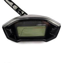Odómetro digital LCD para motocicleta, velocímetro, tacómetro, medidor de combustible, tablero de instrumentos