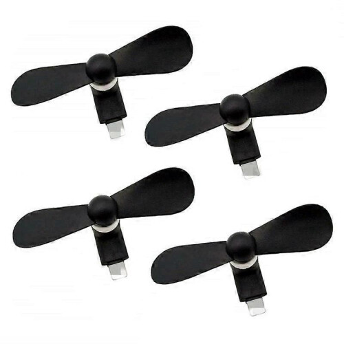10 pezzi Mini ventilatore USB per cellulari Ventilatore portatile per cellulare Ventilatore tascabile