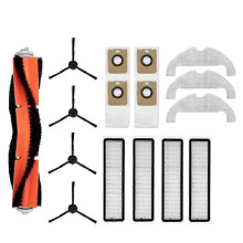 För Xiaomi Mi Robotdammsugare STYTJ05ZHM/Mop 2 Ultra Cleaner Reservdelar Tillbehör Huvudsidoborste HEPA