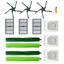 För Irobot Roomba S9 (9150) S9+ S9 Plus (9550) S-serien robotstädare huvudborste sidoborste HEPA-filter