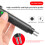 Tester per liquido dei freni 15*2.5cm Nero, 5-LED DOT3/DOT4 3