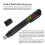 Tester per liquido dei freni 15*2.5cm Nero, 5-LED DOT3/DOT4 7