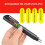 Tester per liquido dei freni 15*2.5cm Nero, 5-LED DOT3/DOT4 4
