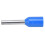 1000 piezas E7510 Ferrule azul 20AWG 16.3mm Kit 4