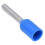 1000 piezas E7510 Ferrule azul 20AWG 16.3mm Kit 12