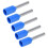 1000 piezas E7510 Ferrule azul 20AWG 16.3mm Kit 8