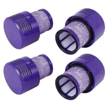 4X tvättbar filterenhet för Dyson V10 SV12 Cyclone Animal Absolute Total Clean dammsugare