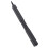 Pennello retrattile portatile per labbra - alluminio nero 12