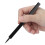 Pennello retrattile portatile per labbra - alluminio nero 11