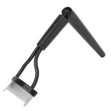 Peine plegable separador de pestañas con tapa