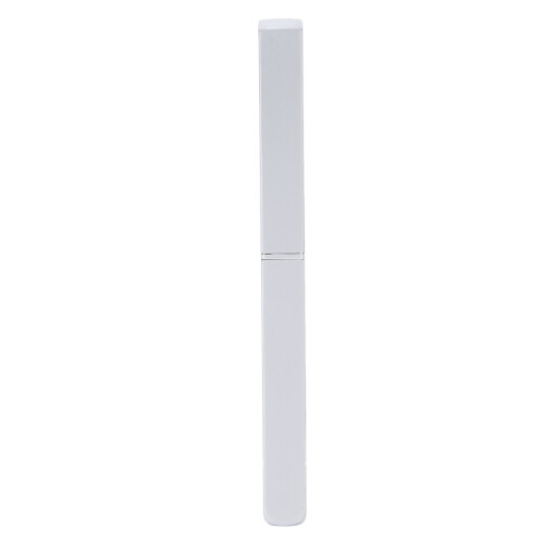Pincel retráctil para labios de aluminio plateado 2