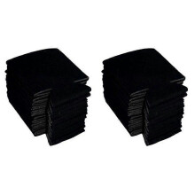AD-20PCS Νεοπρένιο, ψυγείο μπύρας, θήκη για μπουκάλι, μονωτικό κάλυμμα, νέο μαύρο