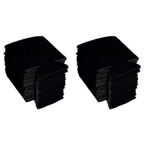 AD-20PCS Νεοπρένιο, ψυγείο μπύρας, θήκη για μπουκάλι, μονωτικό κάλυμμα, νέο μαύρο