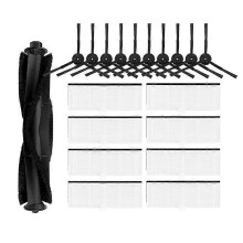 1 set huvudsidoborste HEPA-filter dammpåse reservtillbehör för Xiaomi Viomi S9 robotdammsugare