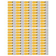 FDD5.5-250 24A terminal de pala de 0.8x6.35mm amarillo 24x7.5x13mm
