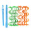 Kit per ricci a spirale - 18 pezzi, 25 cm/9,8 in (Extra lungo) 1