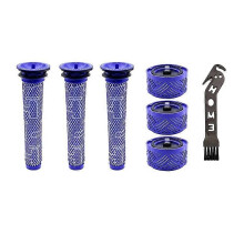 Reservdelar HEPA-filter kompatibelt med Dyson V6 dammsugare tillbehör Ersätt del 966912-03