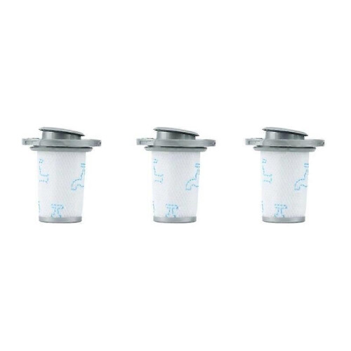 3X Για Rowenta ZR009006 Φίλτρο για Ασύρματη Ηλεκτρική Σκούπα X-Force Flex 8.60 Πλενόμενη