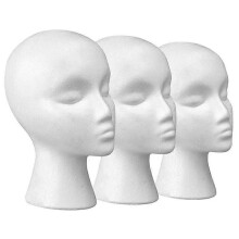 AD-Wig Head - Ψηλή γυναικεία βάση και θήκη για περούκες από αφρ