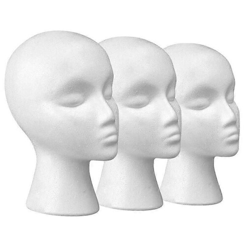 AD-Wig Head - Ψηλή γυναικεία βάση και θήκη για περούκες από αφρ