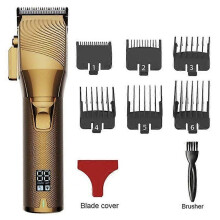 AD-Men's Barber Clipper Hair Clipper Set Cordless Hair Clipper Beard Trimmer Haircut Beauty Rechargeable