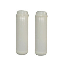 Filtre à membrane d'ultrafiltration à fibres creuses UF de type plat AD-2PCS 10 pouces, débit élevé