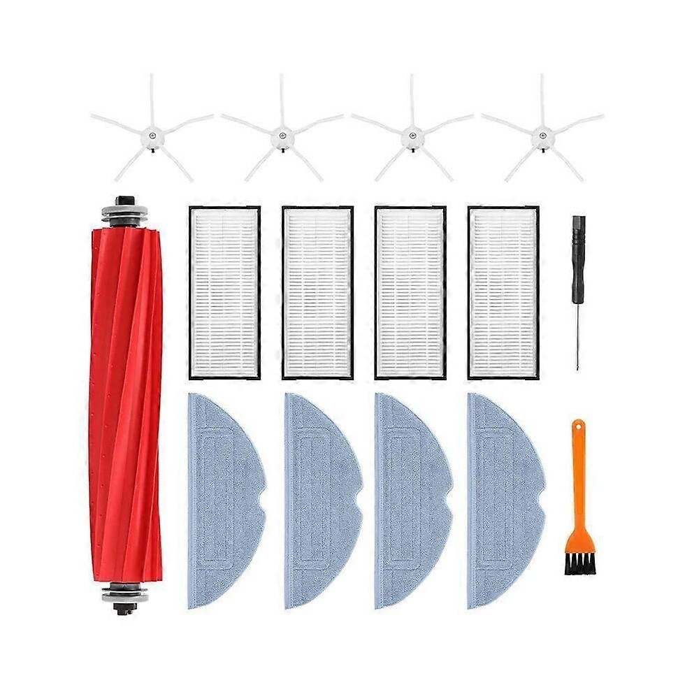 Pièces de rechange pour Xiaomi Roborock S7, T7S, T7S Plus, brosse à rouleau, filtres HEPA, brosses latérales,