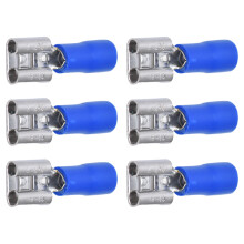 FDD2250 Conector de pala 15A azul W7.5x21x10mm