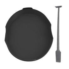 AD-Blenderskrapa, silikonbladskrapa, bakmatta, ångkokare, ångplåt, tallrik, panna, bas för Thermomix
