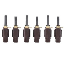 3X pölynimurimoottori hiiliharja 2311480 333261 33326-1 Ametek Lamb Tools