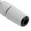 10 piezas de socket banana de poste de 4 mm, rosca M5, código 24.330, negro. 12