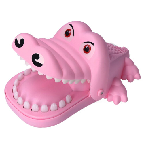 Gioco da dentista per i denti - rosa grande con luce, 3+ 1