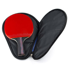 Estuche para raqueta TT negro/azul 30*20.5cm, 3 pelotas