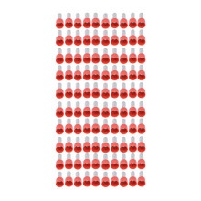 100 piezas E10-12 Terminal de PVC de cobre rojo 20.8mm