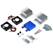 1 set mini-airconditioner DIY-kit thermo-elektrische Peltier-koeler koelsysteem + ventilator