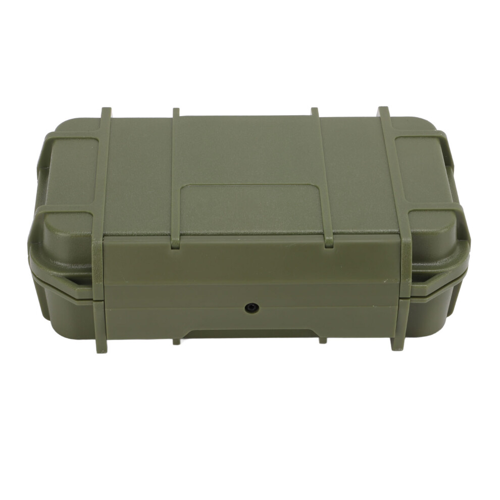 Waterproof Hard Carry Tool Case Safety Instrument Tool Box Abs Plastic Storage Toolbox For Outdoor Campingdouble Waterproof Box, Military G 9341321804856