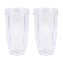 2X Tazza per spremiagrumi Tazza trasparente di ricambio per Nutribullet Nutri Juicer 32Oz Parti di ricambio