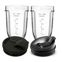 per Nutri Ninja Tazza da 18 Oz con 2 tappi di chiusura, adatta per frullatore serie NINJA Juicer da